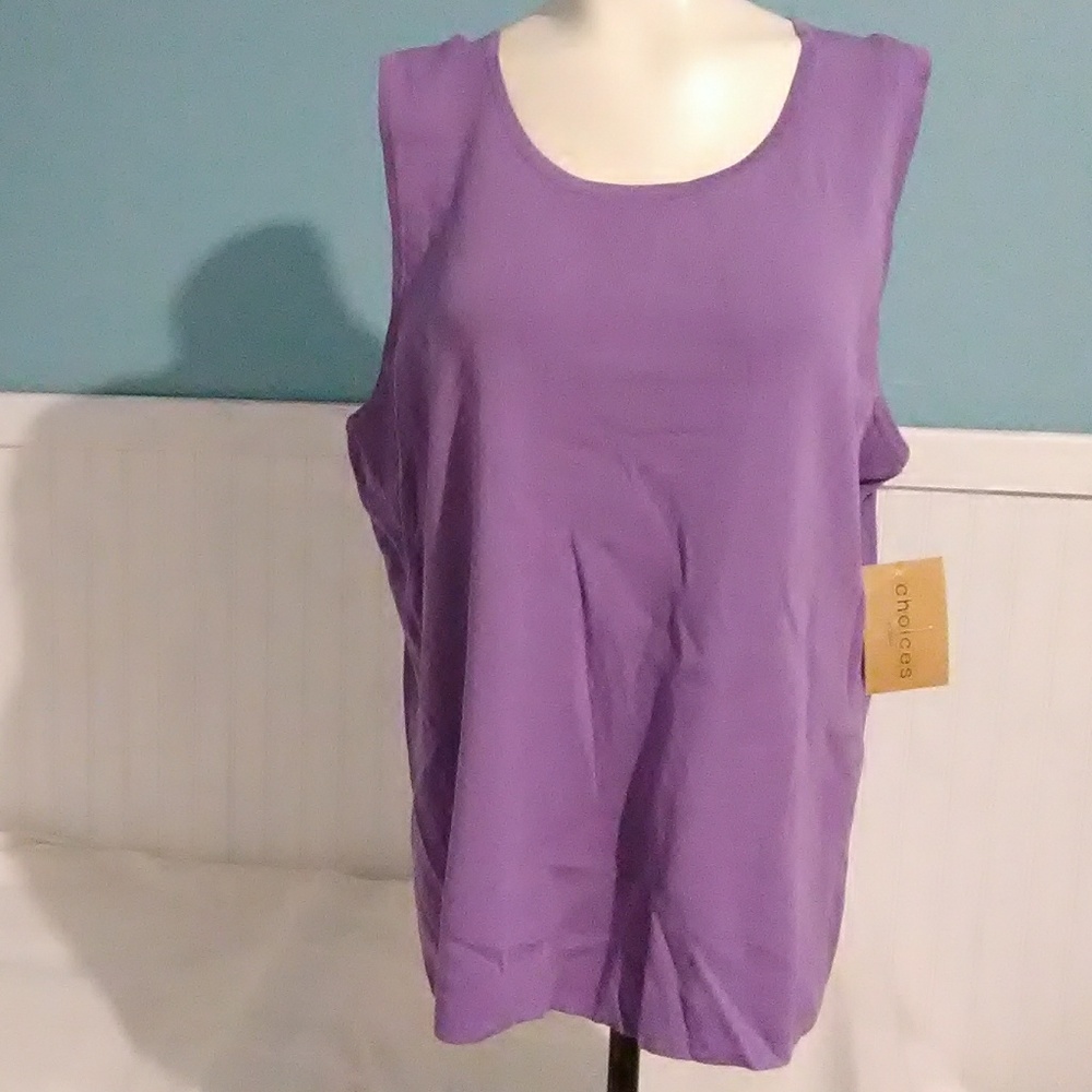 SALE NWT Choices Woman Tank Top. 1X